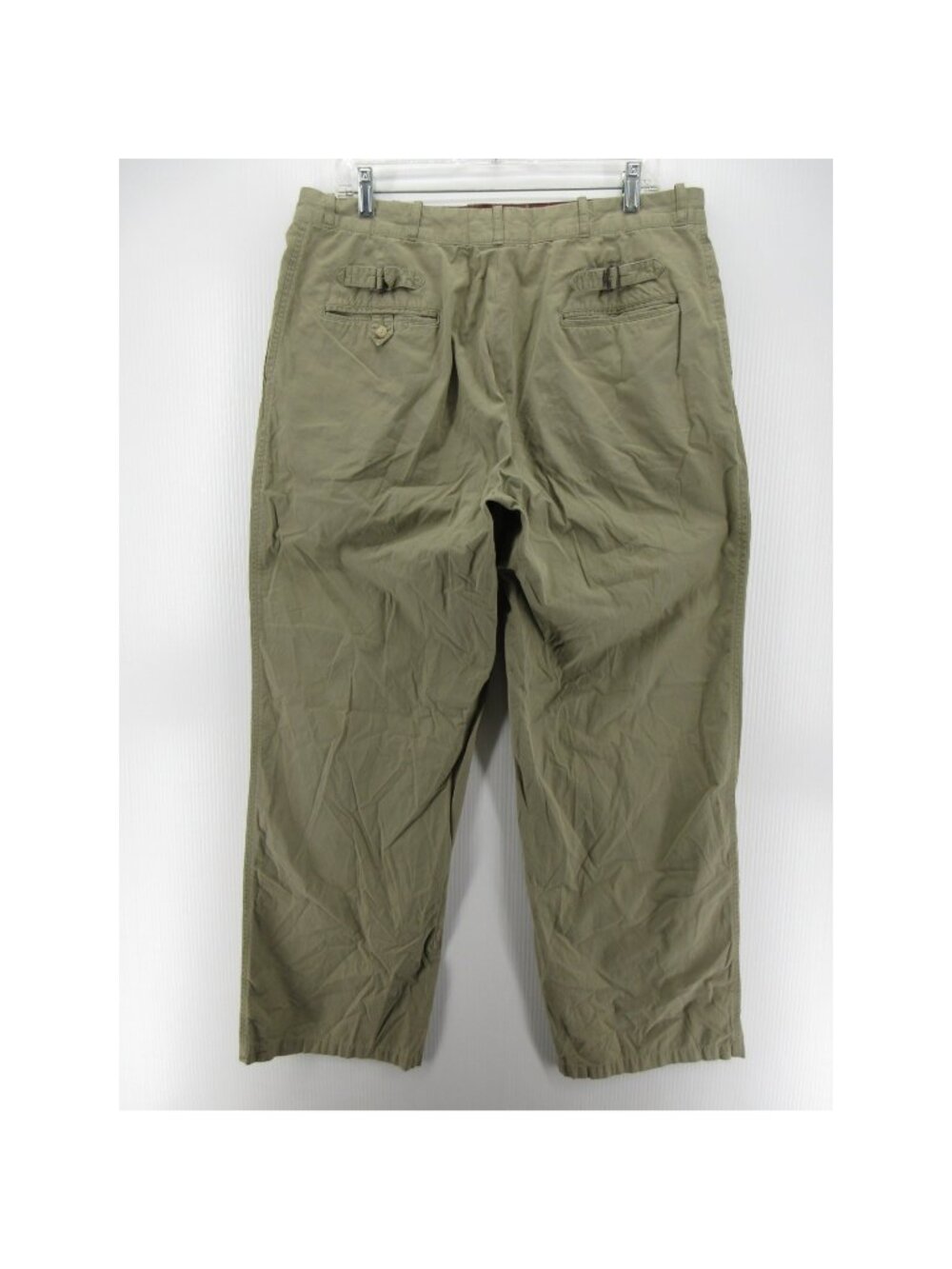 VGT Polo Ralph Lauren Pants 40X36 (36X31) Buckle Back Baggy USA 90s *